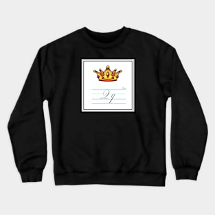 Queen Queer Alphabet Cards Crewneck Sweatshirt